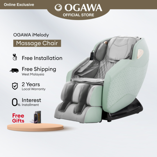 [Trade-In] Ogawa iMelody Massage Chair Free 3in1 Leather Kit [Deposit RM200 Only] [Free Shipping WM]*